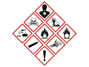 simboli di rischio chimico
